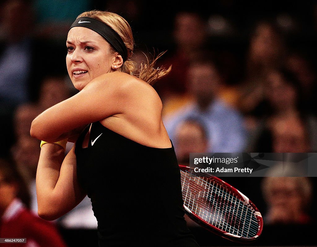 Porsche Tennis Grand Prix 2014 - Day 3