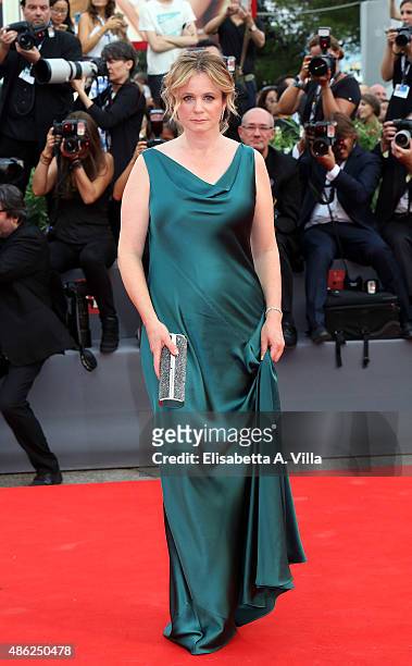 Emily Watson attends the opening ceremony and premiere of 'Everest' during the 72nd Venice Film Festival on September 2, 2015 in Venice, Italy.