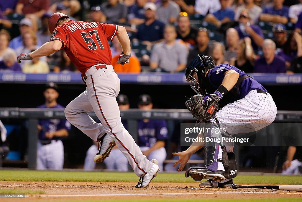 Arizona Diamondbacks v Colorado Rockies