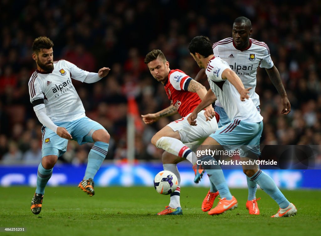 Arsenal v West Ham United