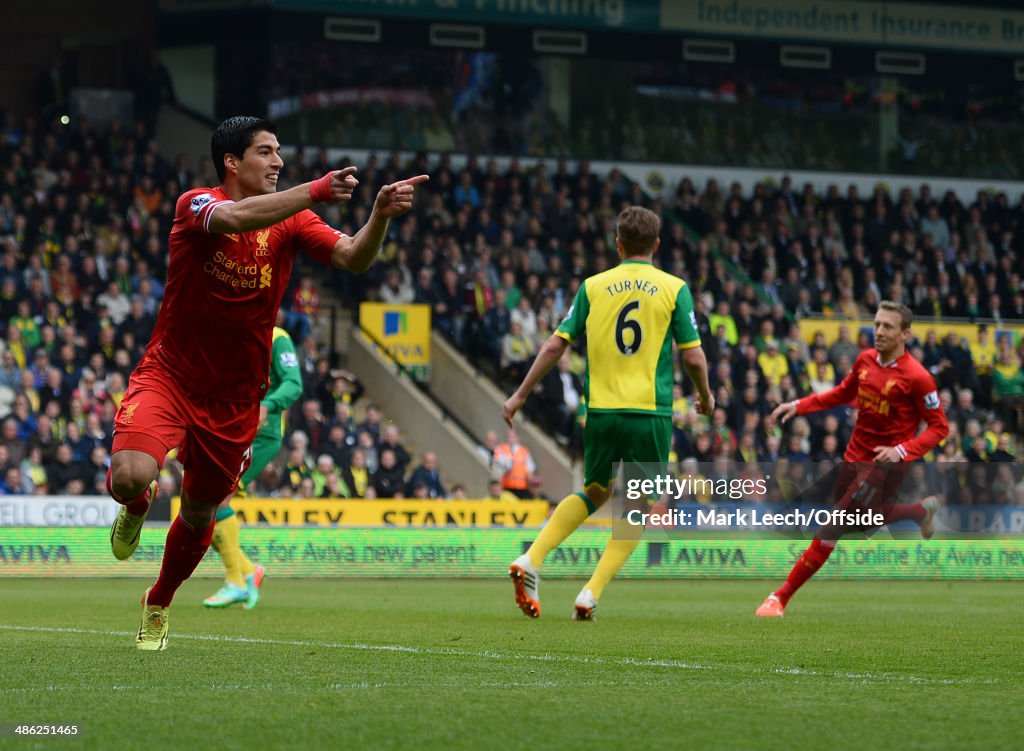 Norwich City v Liverpool