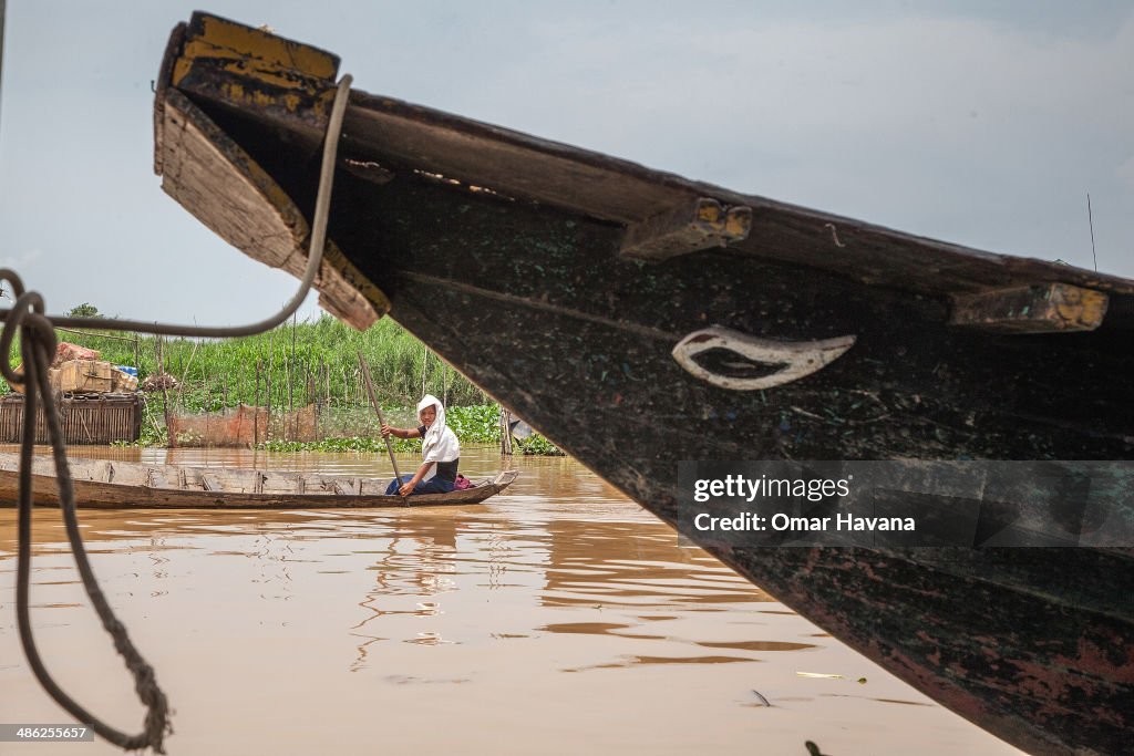 Fishing Laws And Environmental Changes Leave Cambodia's Floating Village Under Threat