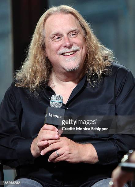 Musician Warren Haynes speaks at AOL BUILD Speaker Series: Warren Haynes Discusses His New Album "Ashes And Dust" at AOL Studios In New York on...