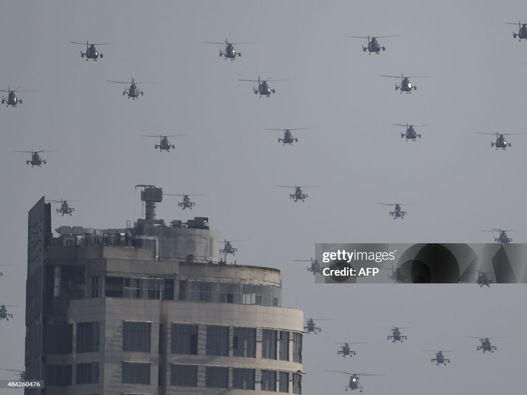 CHINA-WWII-PARADE