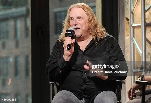 Musician Warren Haynes attends AOL Build to discuss his new album 'Ashes And Dust' at AOL Studios In New York on September 2, 2015 in New York City.