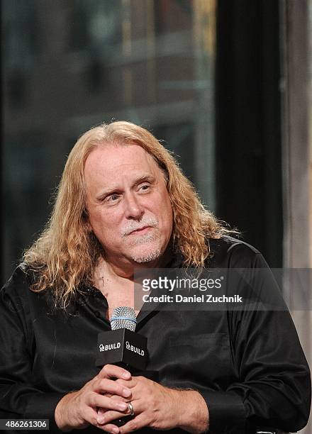 Musician Warren Haynes attends AOL Build to discuss his new album 'Ashes And Dust' at AOL Studios In New York on September 2, 2015 in New York City.