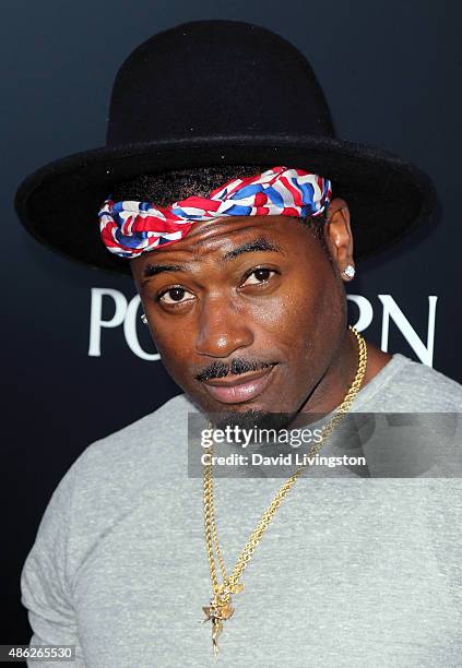 Mickey "Memphitz" Wright attends the premiere of Screen Gems' "The Perfect Guy" at the WGA Theater on September 2, 2015 in Beverly Hills, California.