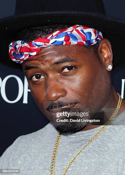 Mickey "Memphitz" Wright attends the premiere of Screen Gems' "The Perfect Guy" at the WGA Theater on September 2, 2015 in Beverly Hills, California.