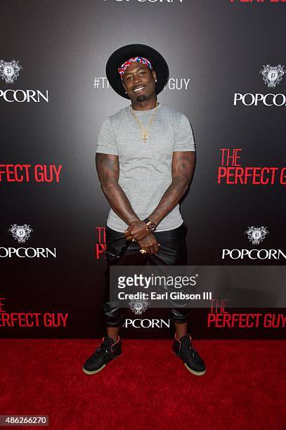Mickey "Memphitz" Wright attends the premiere of Screen Gems "The Perfect Guy" at The WGA Theater on September 2, 2015 in Beverly Hills, California.