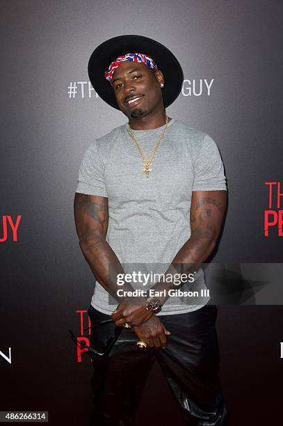 Mickey "Memphitz" Wright attends the premiere of Screen Gems "The Perfect Guy" at The WGA Theater on September 2, 2015 in Beverly Hills, California.