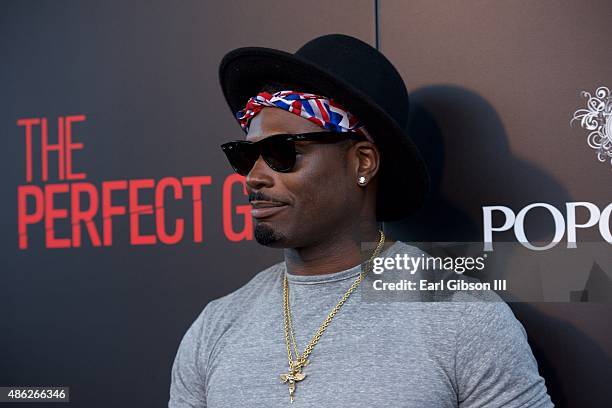 Mickey "Memphitz" Wright attends the premiere of Screen Gems "The Perfect Guy" at The WGA Theater on September 2, 2015 in Beverly Hills, California.