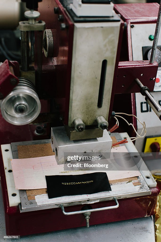 Operations Inside The Rebecca Minkoff Handbag Manufacturing Facility