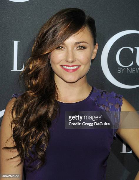 Briana Evigan arrives at ELLE's 5th Annual Women In Music concert celebration at Avalon on April 22, 2014 in Hollywood, California.