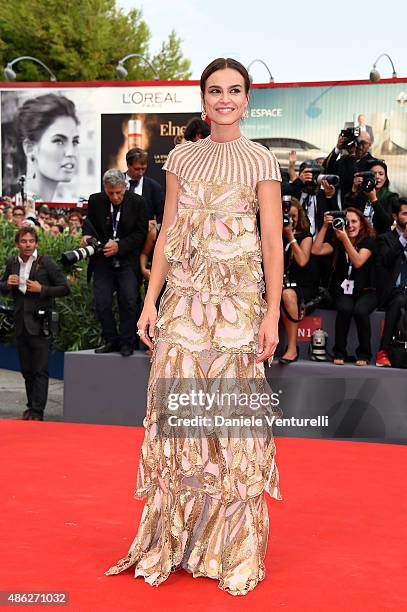 Kasia Smutniak attends the opening ceremony and premiere of 'Everest' during the 72nd Venice Film Festival on September 2, 2015 in Venice, Italy.