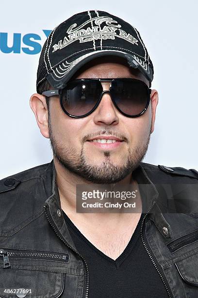 Singer Roberto Tapia visits the SiriusXM Studios on April 23, 2014 in New York City.