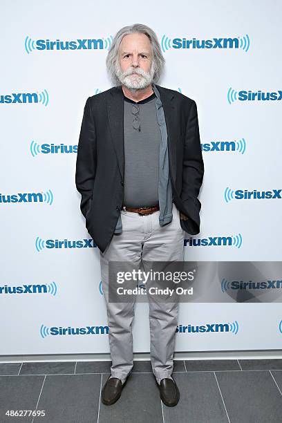 Musician Bob Weir of The Grateful Dead visits the SiriusXM Studios on April 23, 2014 in New York City.
