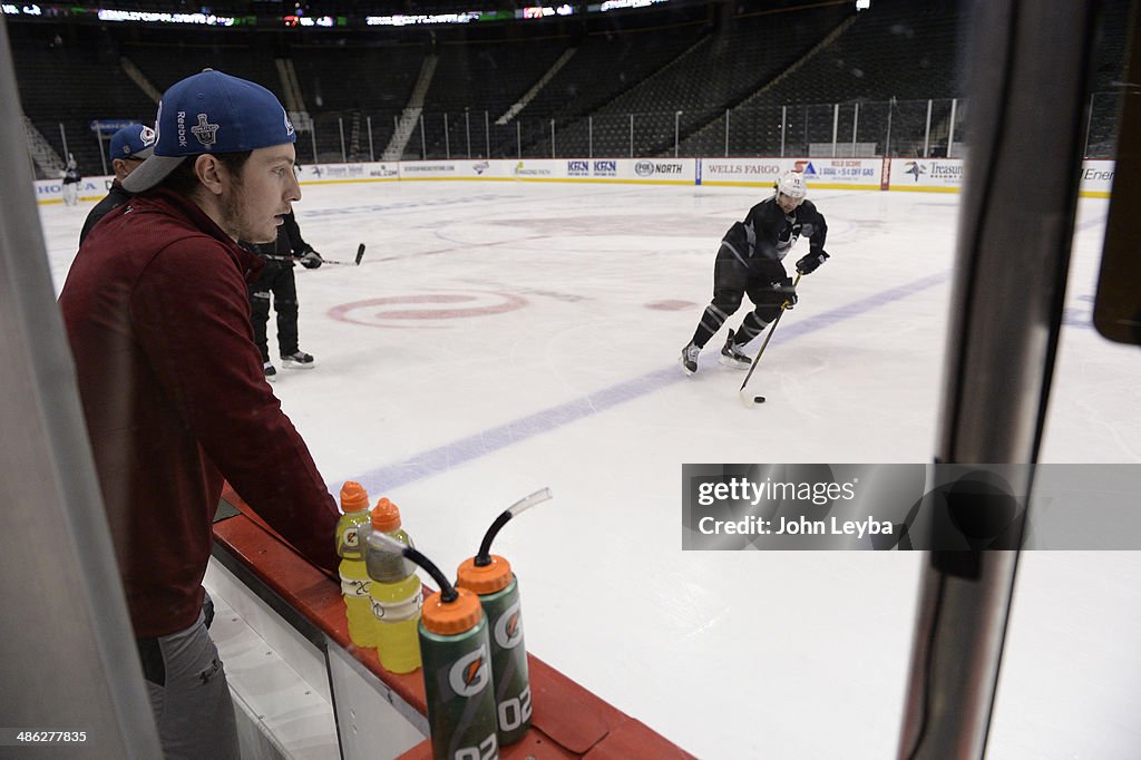 Colorado Avalanche practice