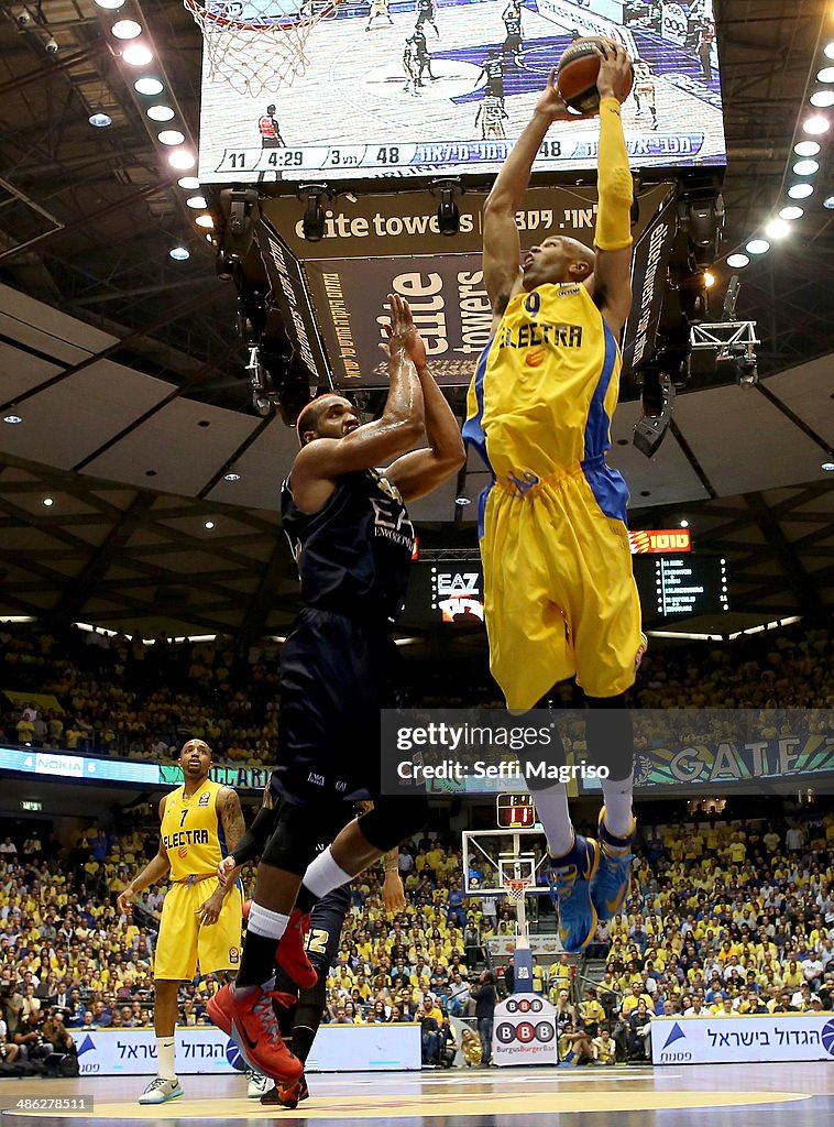 Maccabi Electra Tel Aviv v EA7 Emporio Armani Milan - Turkish Airlines Euroleague Play Off