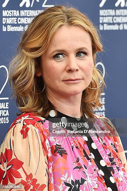 Emily Watson attends 'Everest' Photocall during the 72nd Venice Film Festival on September 2, 2015 in Venice, Italy.