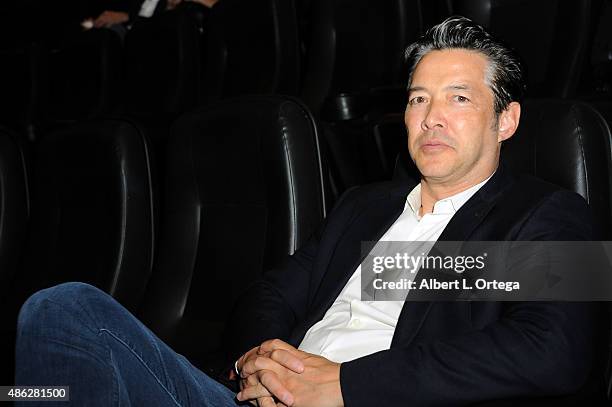Actor Russell Wong at the screening of Safada Y Sano Productions' "Aguruphobia" held at Laemmle NoHo 7 on September 2, 2015 in North Hollywood,...