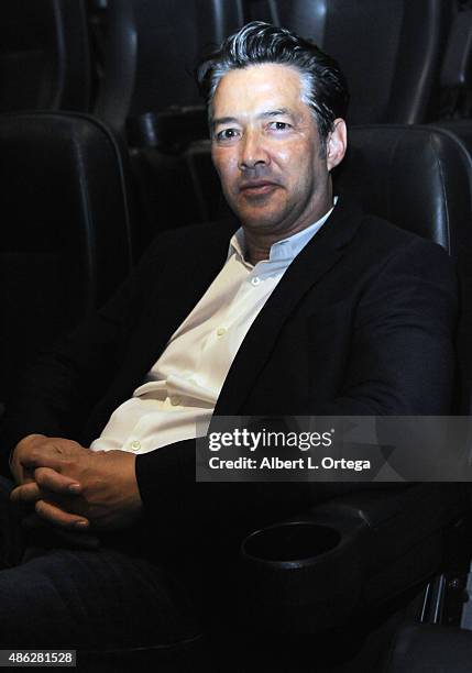 Actor Russell Wong at the screening of Safada Y Sano Productions' "Aguruphobia" held at Laemmle NoHo 7 on September 2, 2015 in North Hollywood,...