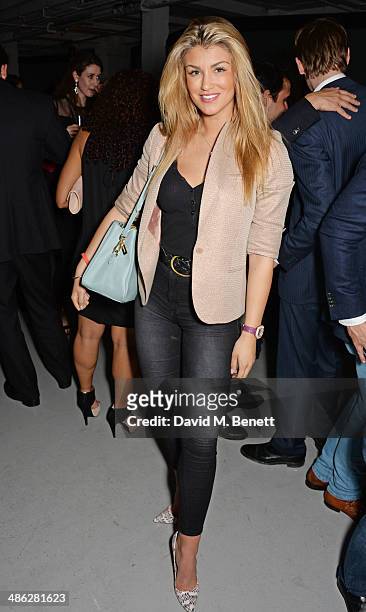 Amy Willerton attends the Audemars Piguet Royal Oak Offshore 42mm Party at Victoria House on April 23, 2014 in London, England.