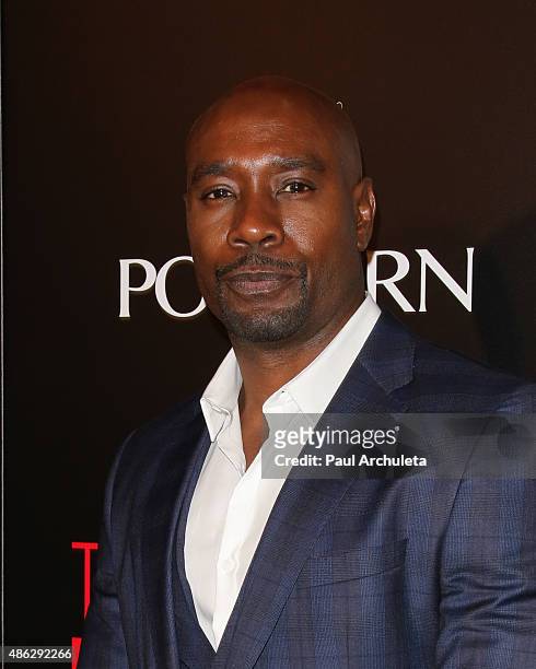 Actor Morris Chestnut attends the premiere of "The Perfect Guy" at The WGA Theater on September 2, 2015 in Beverly Hills, California.