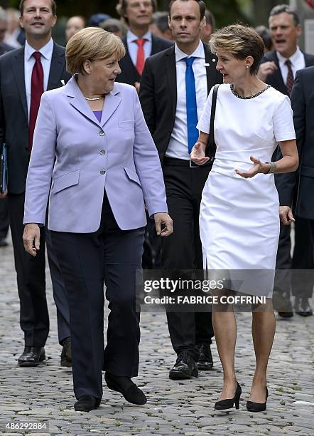 Simon Merkel 241 Simonetta Sommaruga Bern Photos & High Res Pictures - Getty Images