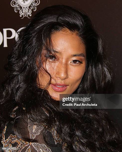 Musician Chloe Flower attends the premiere of "The Perfect Guy" at The WGA Theater on September 2, 2015 in Beverly Hills, California.