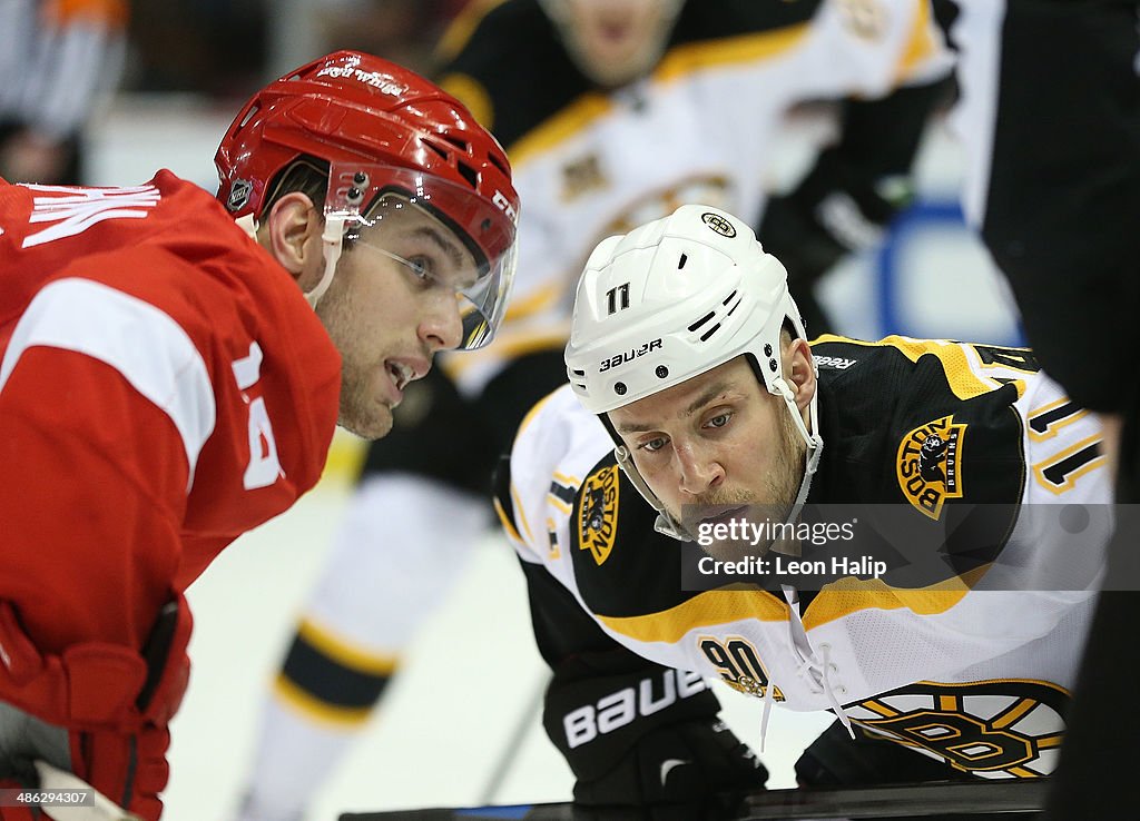 Boston Bruins v Detroit Red Wings - Game Three