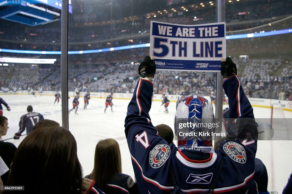 Pittsburgh Penguins v Columbus Blue Jackets - Game Four