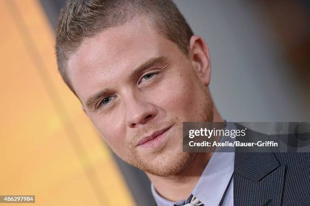 Actor Jonny Weston arrives at the premiere of Warner Bros. Pictures' 'We Are Your Friends' at TCL Chinese Theatre on August 20, 2015 in Hollywood,...