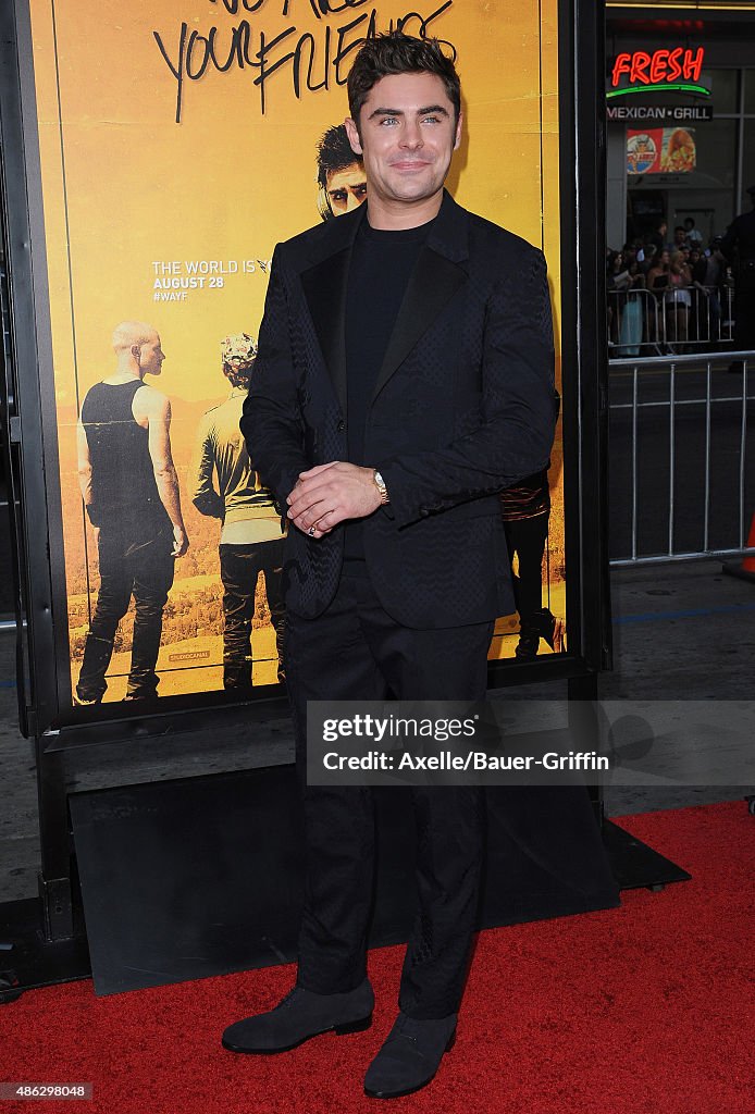 Premiere Of Warner Bros. Pictures' "We Are Your Friends"
