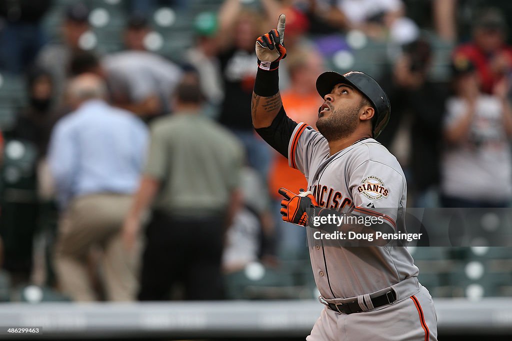 San Francisco Giants v Colorado Rockies