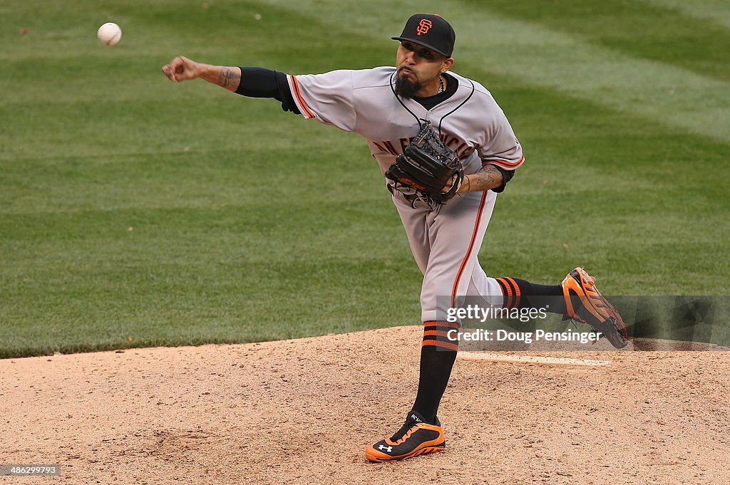 San Francisco Giants v Colorado Rockies