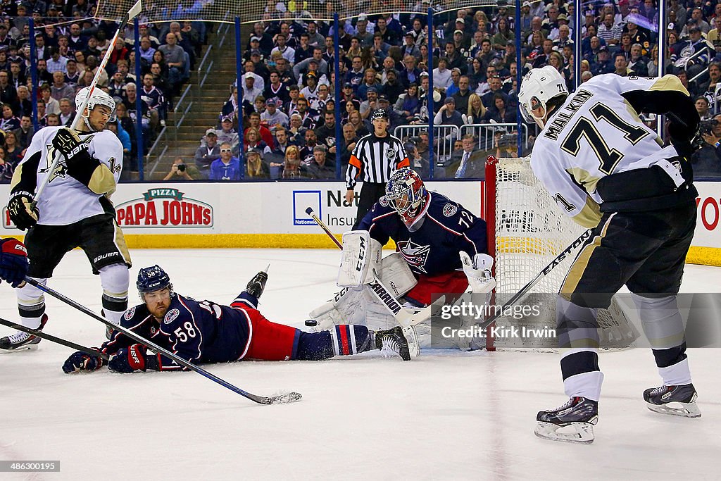 Pittsburgh Penguins v Columbus Blue Jackets - Game Four