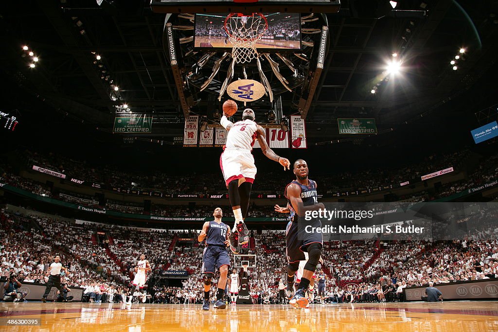 Charlotte Bobcats v Miami Heat Game 2