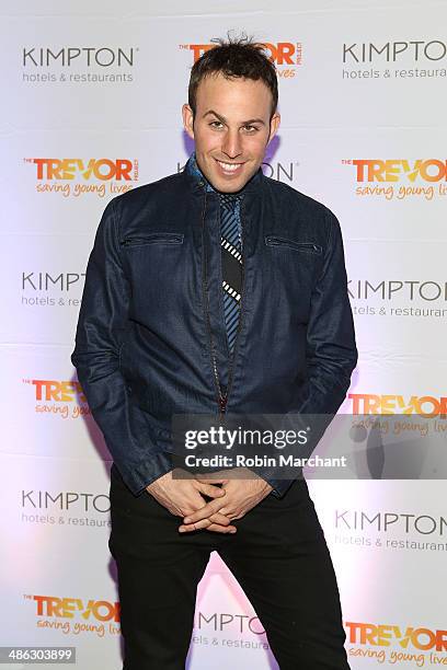 Micah Jesse attends the TrevorLIVE NY 2014 Kickoff Party presented by Kimpton Hotel & Restaurants on April 23, 2014 in New York City.