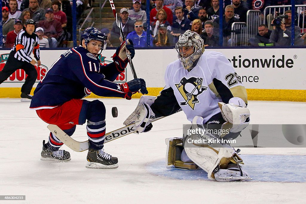 Pittsburgh Penguins v Columbus Blue Jackets - Game Four