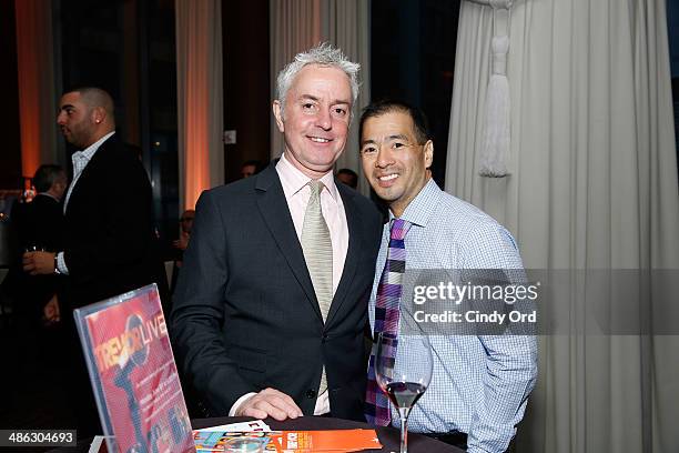 Guests attend the TrevorLIVE NY 2014 Kickoff Party presented by Kimpton Hotel & Restaurants on April 23, 2014 in New York City.