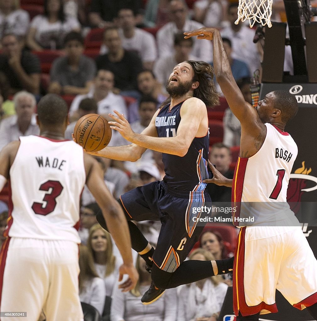 Charlotte at Miami, Game 2