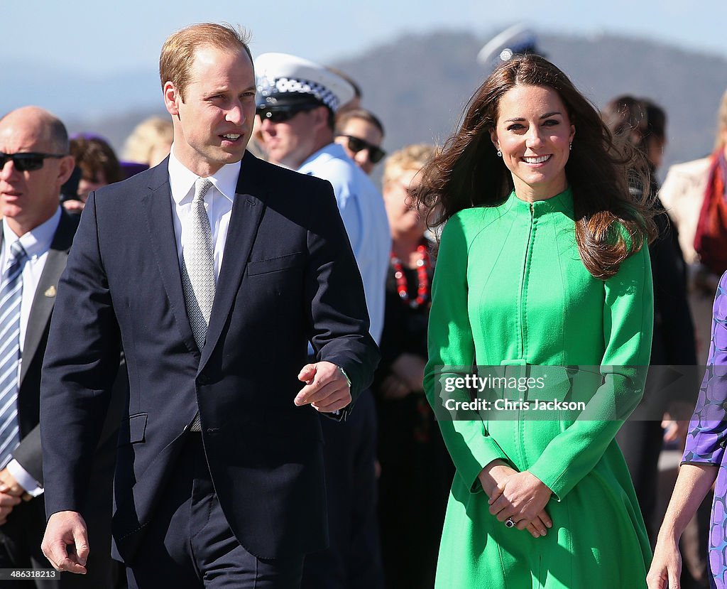 The Duke And Duchess Of Cambridge Tour Australia And New Zealand - Day 18