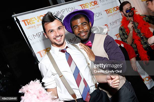 Guests attend the TrevorLIVE NY 2014 Kickoff Party presented by Kimpton Hotel & Restaurants on April 23, 2014 in New York City.