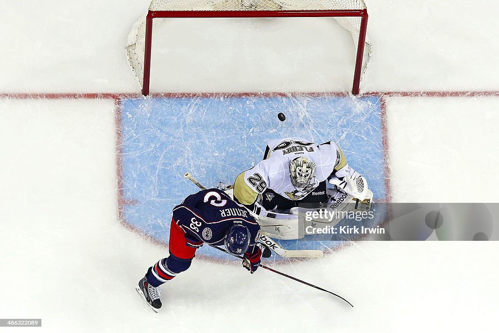 Pittsburgh Penguins v Columbus Blue Jackets - Game Four