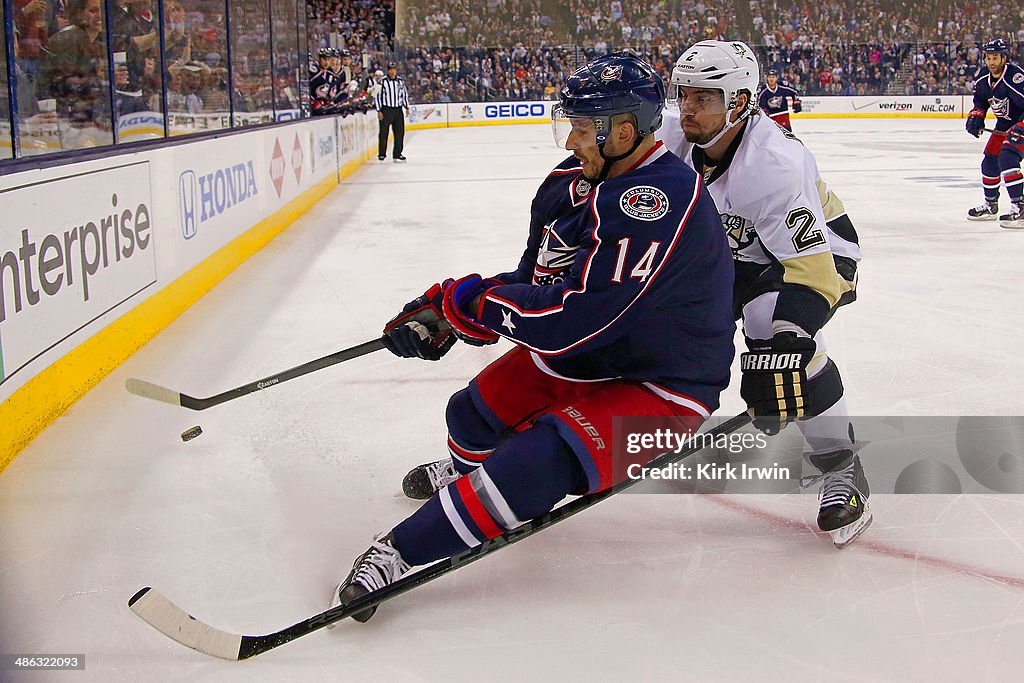 Pittsburgh Penguins v Columbus Blue Jackets - Game Four