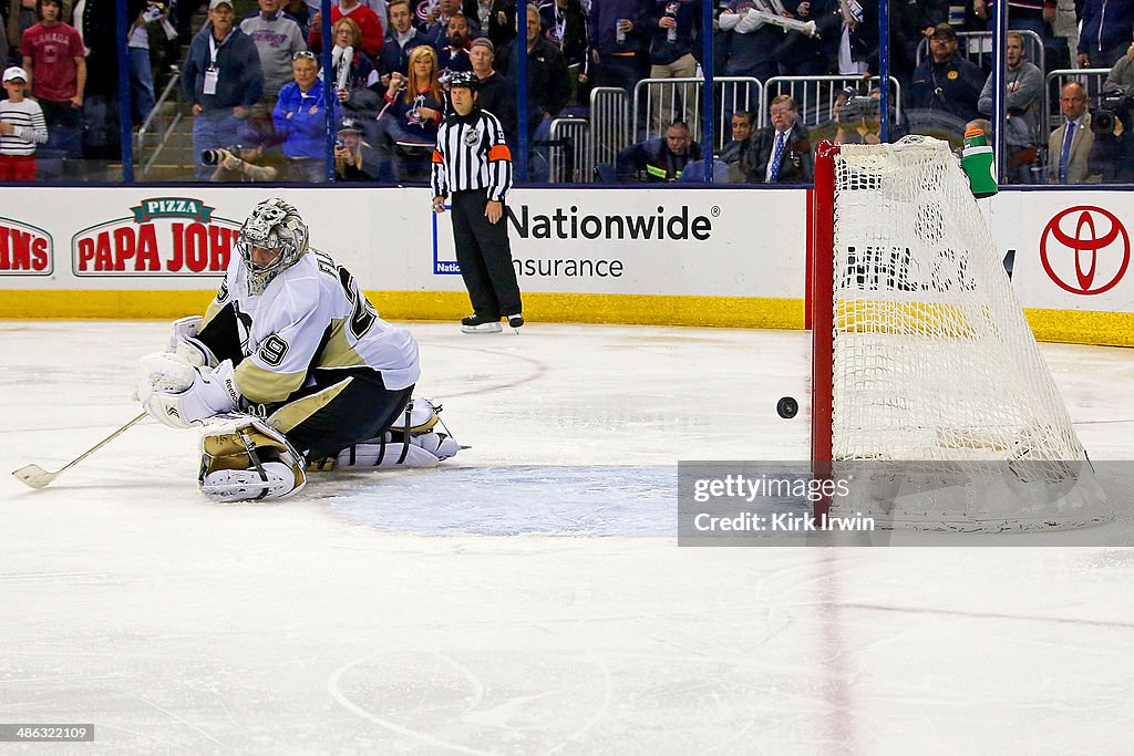 Pittsburgh Penguins v Columbus Blue Jackets - Game Four