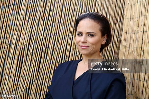 Actress Suzanne Clement attends the photocall for 'Early Winter' during the 72nd Venice Film Festival on September 3, 2015 in Venice, Italy.