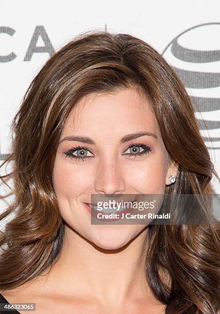 Miss America 2012 Laura Kaeppeler attends the screening of "The Other One: The Long, Strange Trip of Bob Weir" during the 2014 Tribeca Film Festival...