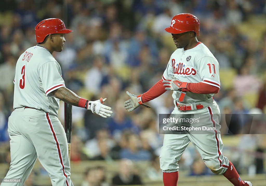 Philadelphia Phillies v Los Angeles Dodgers