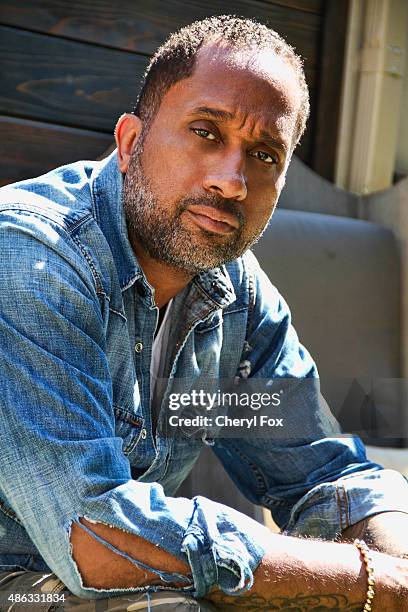 Writer, producer Kenya Barris is photographed for Self Assignment on September 7 in Studio City, California.